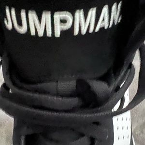 Men's Air Jordon Access Shoes Bl/White/Orange 12M